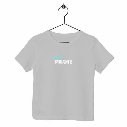 T-shirt Fille - Mini pilote - Famille