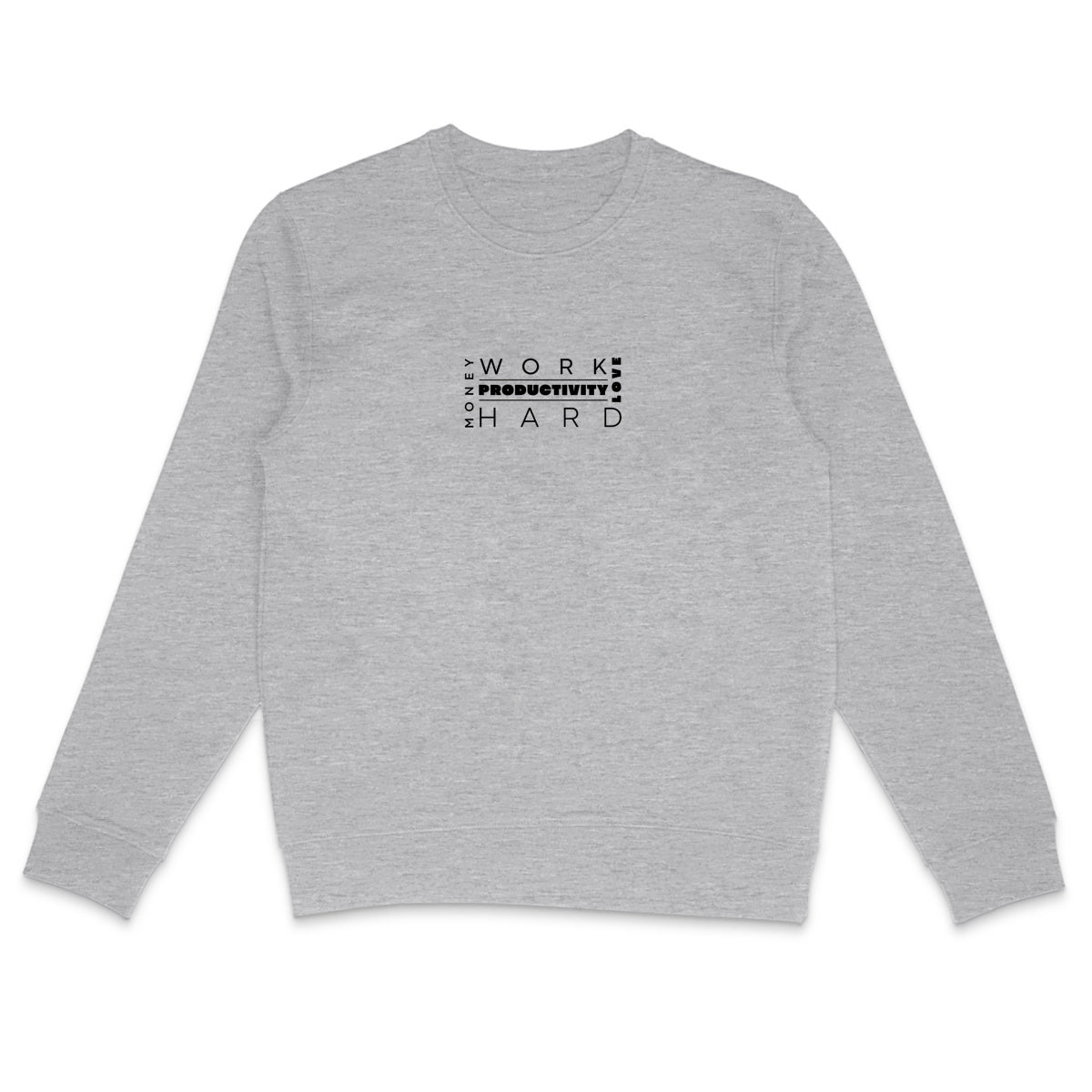 Sweat Homme - Productivity noir - Éditions Focus